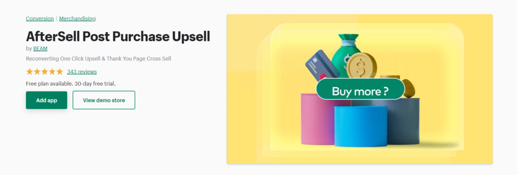 Post-Purchase Upsell AfterSell